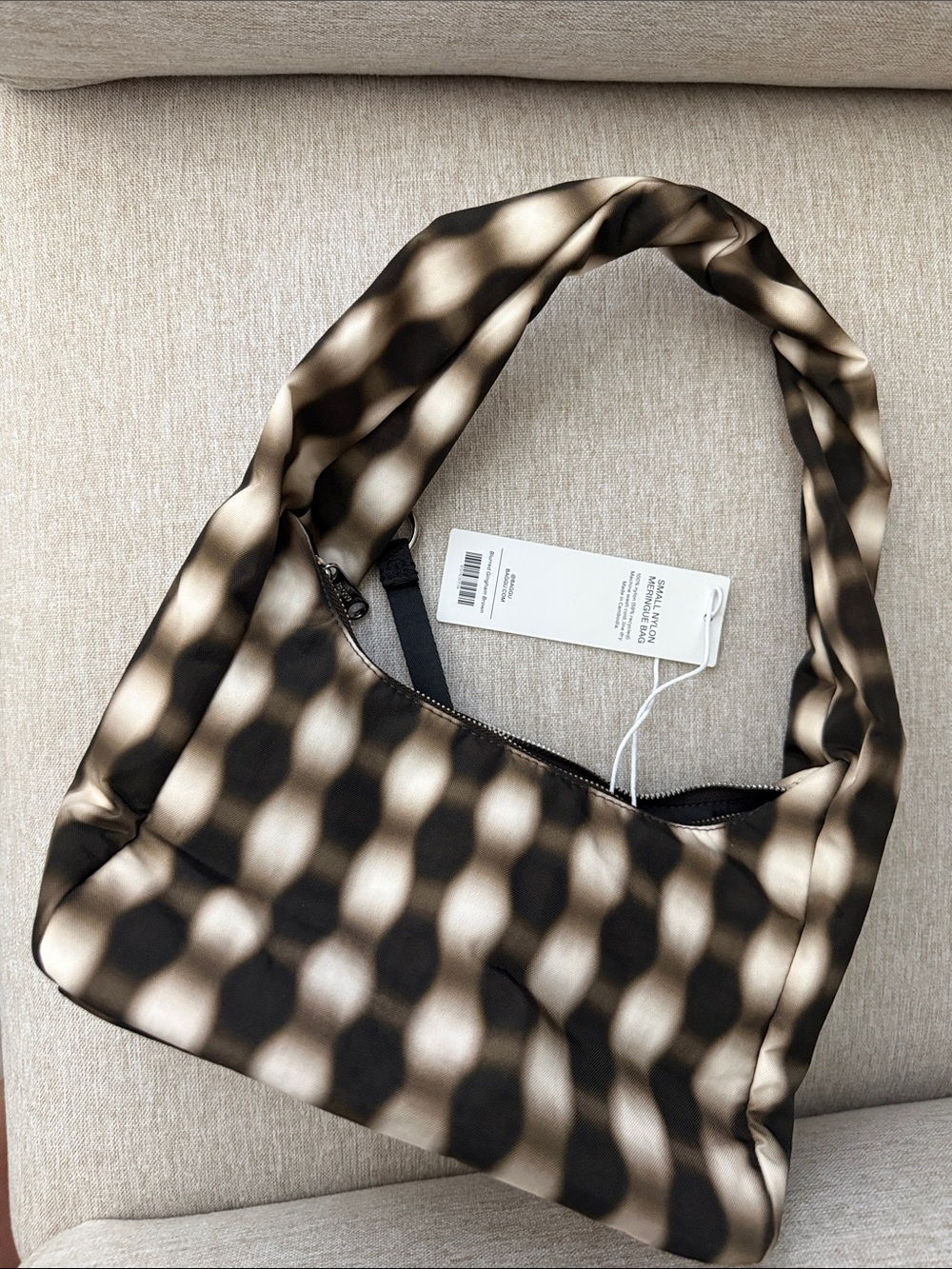 BAGGU - SMALL NYLON MERINGUE BAG